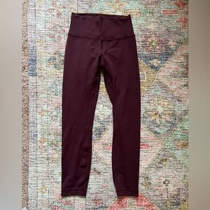 LULULEMON WUNDER TRAIN LEGGINGS